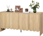 ORRD Sideboard Buffet Cabinet, Accent Storage Cabinets - Image 9