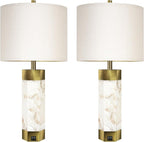 Natural Alabaster Table Lamps Set of 2, Table Lamp - Image 7