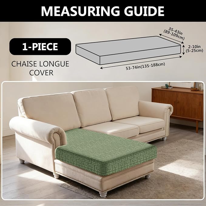 UNBBRRL Stretch Couch Seat Cushion Cover - Image 2