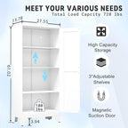 GAIOUS 61.02" Pantry Cabinet, Kitchen Pantry Storage Cabinets - Image 2
