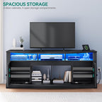 YITAHOME TV Stand for 75/80 Inch TV, Media Furniture TV Table - Image 4