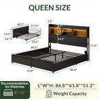 LARMACE Queen Size Bed Frame - Image 2
