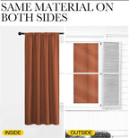 NICETOWN 2 Panels Blackout Curtains, Rod Pocket Thermal Insulated Drapes 84 - Image 7