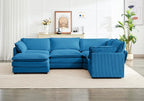 ROWHY 113'' Modular Sectional Cloud Couch, 5 Seater Corner Sofa Big Comfy - Image 8