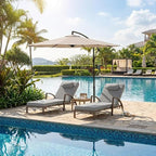 GarveeLife Outdoor Wicker Chaise Lounge Chair - Image 4