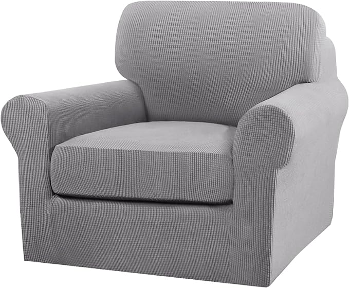 Turquoize 2 Piece Chair Covers Chair Slipcovers by Turquoize