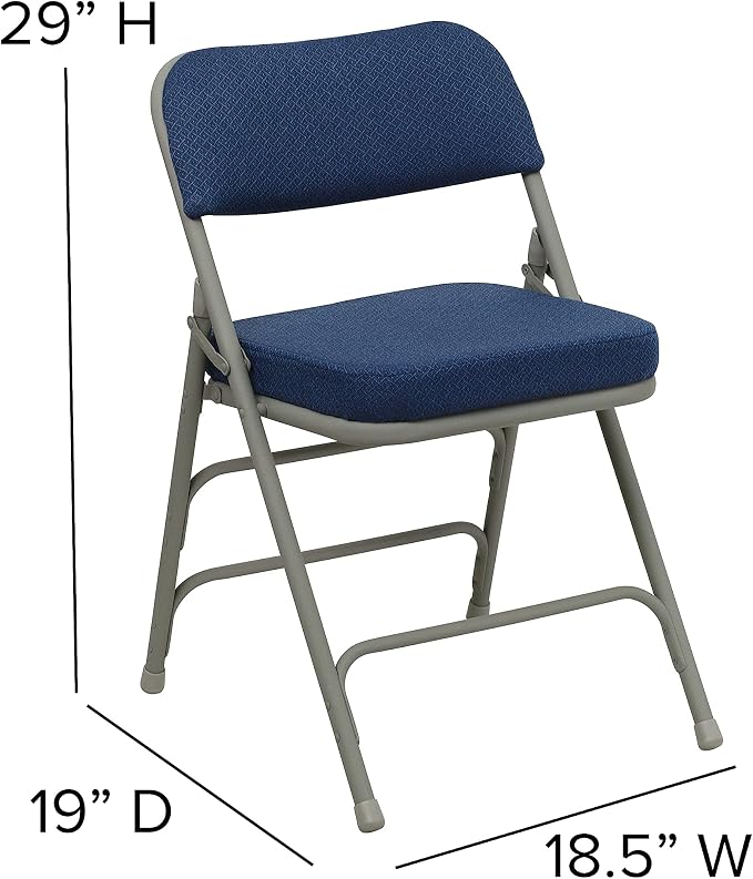 Flash Furniture Hercules Series Metal Folding Chairs - Image 3