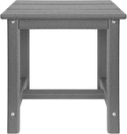 GARDENSTAR Adirondack Square Side Table, one-Tier Outdoor end Table, Patio Side - Image 8