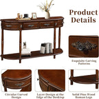 Retro Curved Console Table - Image 4