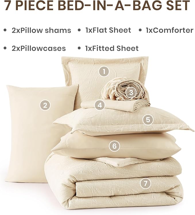 Monbix Queen Comforter Set - Image 7