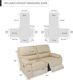 Easy-Going Loveseat Recliner Cover, Reversible Couch Cover - Image 6