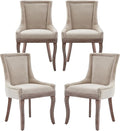 Modern Dining Chairs Set of 4, High Back Dining Chairs Side Chairs by MZDOO