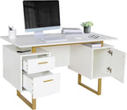 Techni Mobili Storage Drawers and Cabinet 51.25” W-Modern Office Large Floating - Image 10