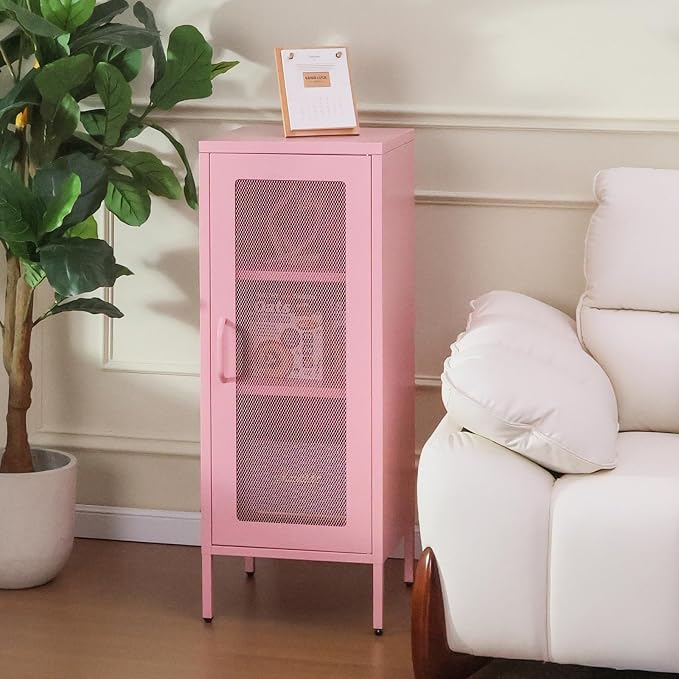 Slim Metal Storage Cabinet - Image 5