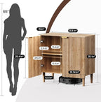 Sideboard Buffet Storage Cabinet - Image 2