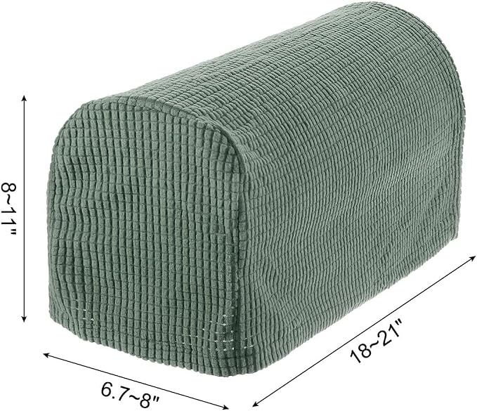 uxcell Stretch Armrest Covers Armchair Anti-Slip - Image 2