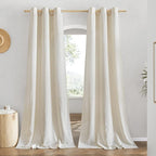 NICETOWN Linen Polyester Curtains by NICETOWN