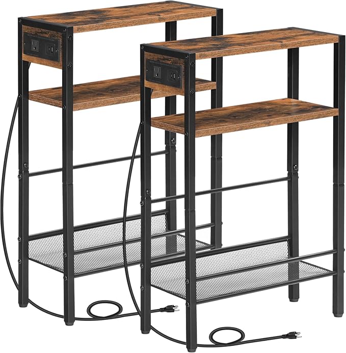 HOOBRO Small Narrow Side Table by HOOBRO