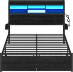 Furnulem Full Size Bed Frame - Image 9