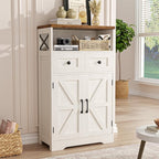 FiveWillowise Farmhouse Storage Cabinet by FiveWillowise