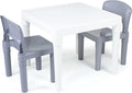 Humble Crew Kids Plastic Table and Chair Set, Toddler Activity Table by HumbleCrew