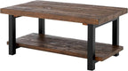 Alaterre Furniture Pomona Rustic Coffee Table - Image 10