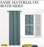 NICETOWN Modern Blackout Curtains Noise Reducing, 2 Panels, W55 x L120 -Inch - Image 6
