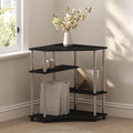 Furinno Turn-N-Tube Storage Shelves, 4-Tier Corner Shelf, Toolless Assembly by Furinno-FitsYourSpaceFitsYourBudget