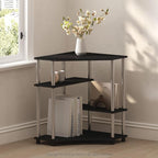 Furinno Turn-N-Tube Storage Shelves, 4-Tier Corner Shelf, Toolless Assembly by Furinno-FitsYourSpaceFitsYourBudget