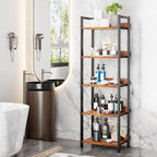 Furologee 5 Tier Bookshelf - Image 8