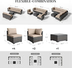 WWR Patio Furniture Set 7 Piece - Image 5