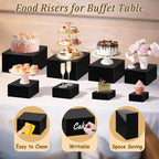 8Pcs Buffet Risers, Large Food Risers - Image 3