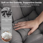 MBOOYOME Lazy Chair, Modern Accent Chair - Image 4