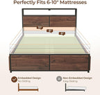 Rolanstar Full Size Bed Frame - Image 7