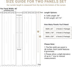 100% Blackout Linen Textured Curtains 72 Inch Long, Oatmeal | 100% Blackout - Image 8