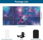 100% Blackout Curtains for Bedroom, Portable DIY Window Blinds, No Drill Window - Image 5