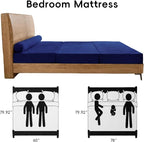 5-in-1 Convertible Sofa Bed, Corduroy Futon Couch Sleeper - Image 6