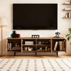 70.87" Mid-Century Modern TV Stand, Entertainment Center - Image 5