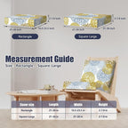 8Pcs Outdoor Cushion Covers, Stretch Patio Furniture Couch Chair Slipcovers | - Image 2