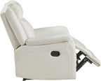 Lexicon Manual Recliner Chair, Polished Microfiber Reclining Sofa Chair - Image 13