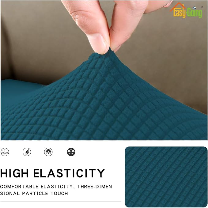Easy-Going Stretch 1 Piece Couch Cushion Cover - Image 3