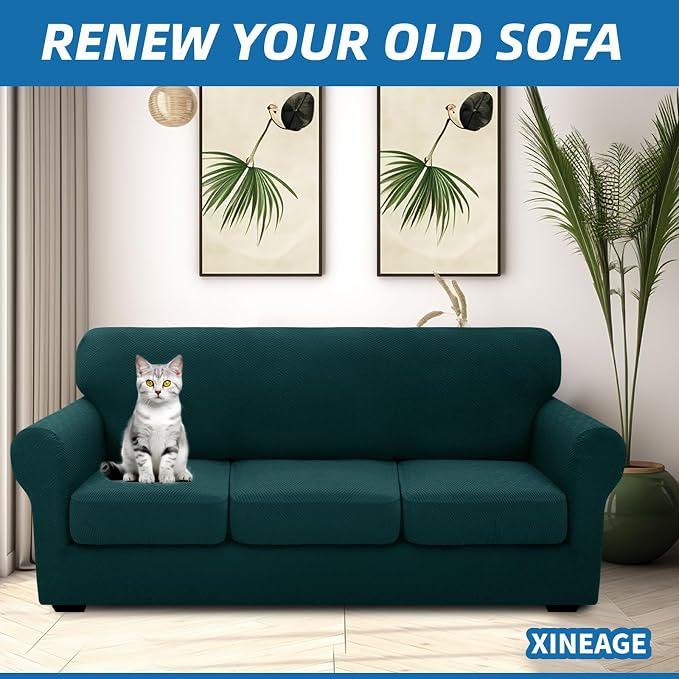 XINEAGE 2026 New 4 Pieces Couch Covers - Image 4