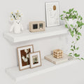 Fun Memories Floating Shelves for Wall, 22.5" Rustic Wood Deep Wall Mounted by FunMemories