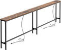 SUPERJARE 79 Inch Sofa Table by SUPERJARE