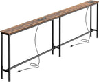SUPERJARE 79 Inch Sofa Table by SUPERJARE