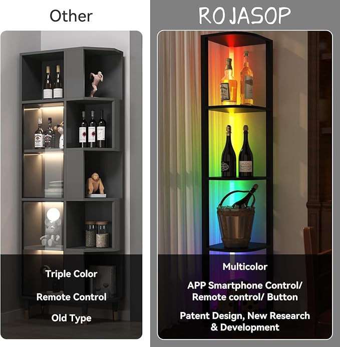ROJASOP 5 Tiers Corner Shelf - Image 6