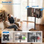Swivel/Tilt Universal Floor TV Stand - Image 5