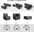 WWR Patio Furniture Set 7 Piece - Image 6