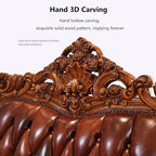 European-Style Luxury Sofa, Solid Wood Sofa - Image 3
