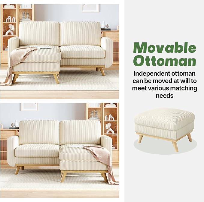 Vesgantti 68" Loveseat Sofa - Image 3